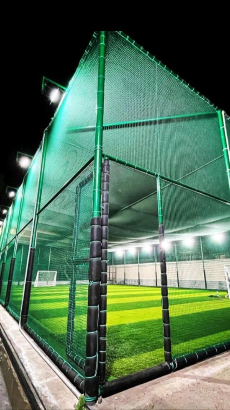 cricket nets installation